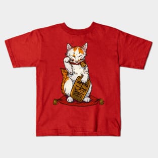 Maneki Neko Kids T-Shirt